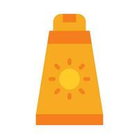 Sunscreen Vector Flat Icon For Personal And Commercial Use.