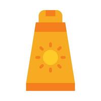 Sunscreen Vector Flat Icon For Personal And Commercial Use.