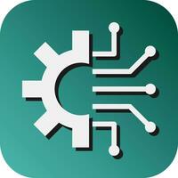 Technology Vector Glyph Gradient Background Icon For Personal And Commercial Use.
