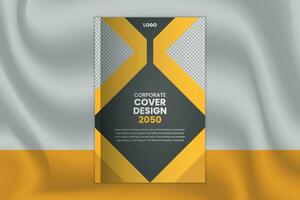 Corporate Creative Book Cover Design Template for business, Company Profile Cover Design vector