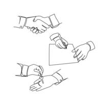 Hands vector illustration