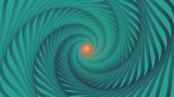 Abstract spiral spinning vortex flower background. vector