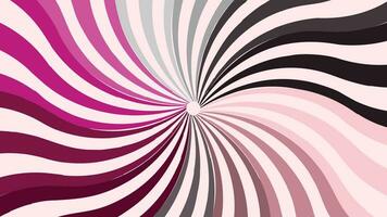 Abstarct spiral twisted dotted round vortex style purple color background vector