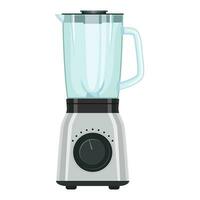 jugo cocina licuadora máquina fácil a hacer bebidas, aparato para Cocinando sopa. aislado en blanco antecedentes. vector ilustración en plano estilo.