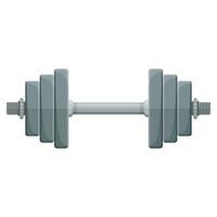 dumbbell for training. vector