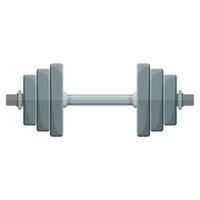 dumbbell for training. vector