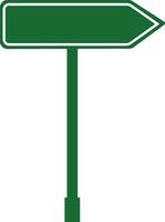 la carretera firmar icono en plano aislado en Bosquejo modelo para un texto. autopista tráfico blanco plato la carretera firmar en realista estilo peligro blanco advertencia vacío señales. vector para aplicaciones web