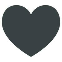 Vector love heart icon vector design template