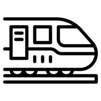 logístico tren objeto vector ilustración