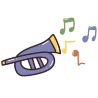 new year  trumpet element celebration png