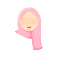 woman muslim illustration png