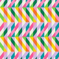 Essential geometric printable seamless pattern with abstract Minimal elegant line form stroke shapes in vibrant colors. Modern simple background in minimalist mid century style vector wall art