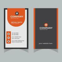 Creative Bussiness Card Design For Your Template vector