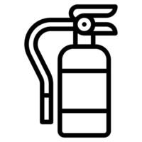 office tools Fire Extinguisher vector object illustration