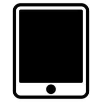 office tools tablet vector object illustration