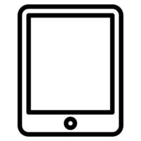 office tools tablet vector object illustration