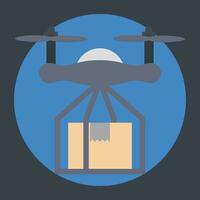 Drone Delivery Services vector