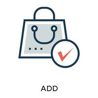 Trendy Shopping Concepts vector
