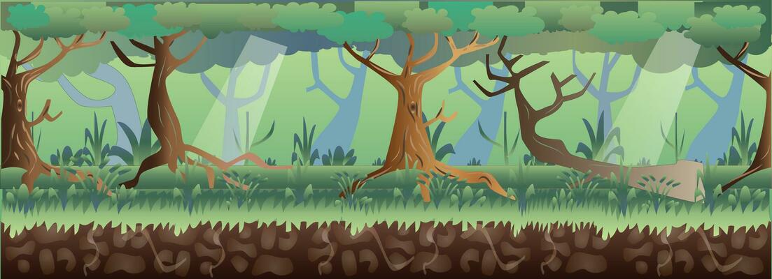 Forest Game Background