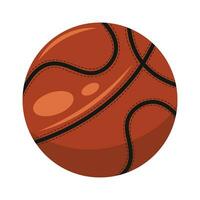 basketball and football vector silhouette, colorful flat, outline black and white realistic ball