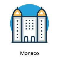 Trendy Monaco Concepts vector