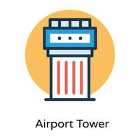 Trendy Air Traffic vector