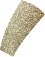 Gold Festive Glitter Confetti png