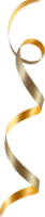 Gold Festive Glitter Ribbon png