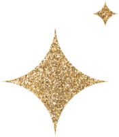 Gold funkeln Sterne png