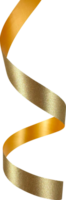 Gold Festive Glitter Ribbon png