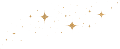 Gold funkeln Konstellation png