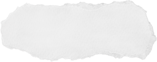 papel rasgado branco png