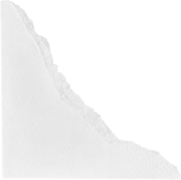 papier déchiré blanc png