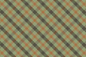 Tartan plaid pattern with texture and summer color. vector