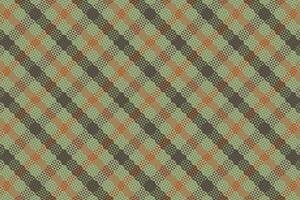 Tartan plaid pattern with texture and summer color. vector