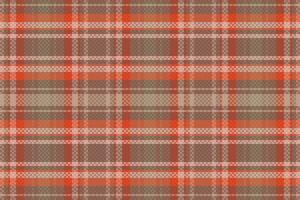 Tartan plaid pattern with texture and summer color. vector