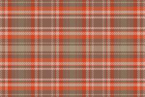 Tartan plaid pattern with texture and summer color. vector