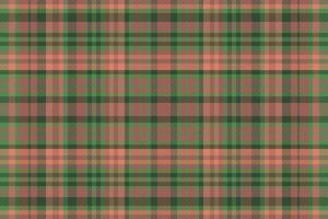 Tartan plaid pattern with texture and summer color. vector