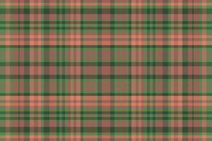 Tartan plaid pattern with texture and summer color. vector