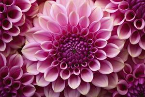 AI generated Dahlia flower background.  AI Generated. photo