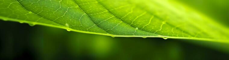 ai generado verde hoja naturaleza antecedentes. ai generado foto