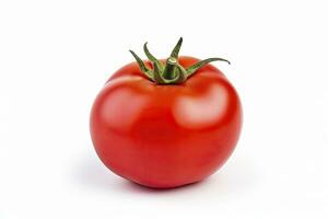 AI generated Tomato isolated on white background. AI Generated photo