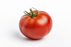 AI generated Tomato isolated on white background. AI Generated photo