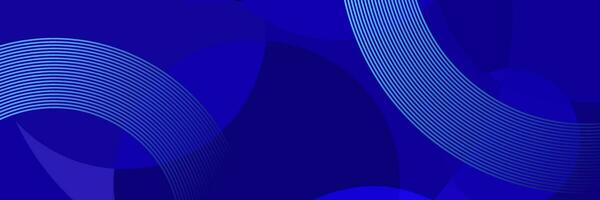 abstract blue elegant gradient background with glowing lines vector