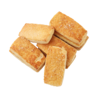 Sweet biscuits isolated on transparent background png