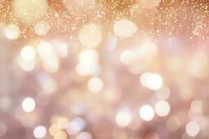 AI generated Pink abstract background, Pink bokeh background photo