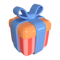 Gift 3D Illustration Icon png