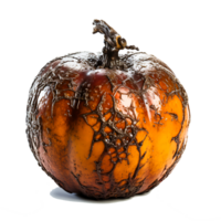 AI generated Decomposing Rotten Orange Unhealthy Eating Concept in Spoiled Citrus, Mold Growth png