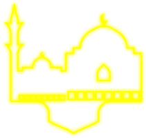 islamisch Neon- Moschee png