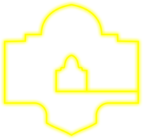 Islamic Neon Mosque png